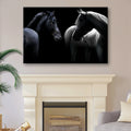 Monochromatic Horses Canvas Wall Art by Tailored Canvases