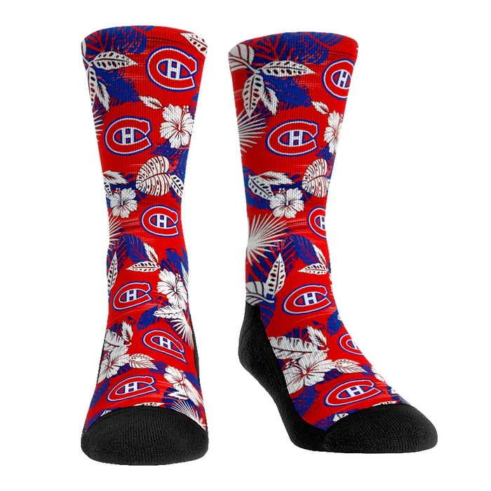 Montreal Canadiens - Floral by Rock 'Em Socks