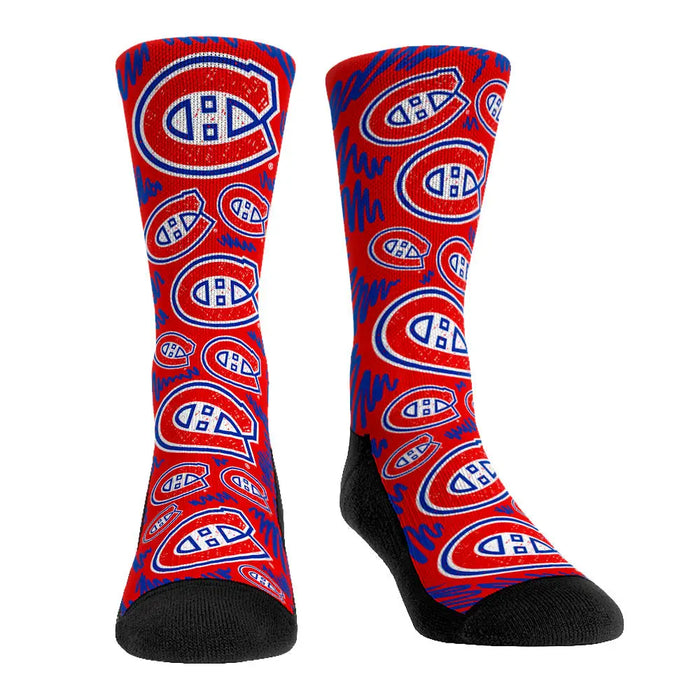 Montreal Canadiens - Logo Sketch by Rock 'Em Socks