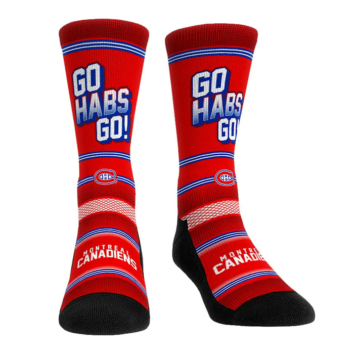 Montreal Canadiens - Slogan by Rock 'Em Socks
