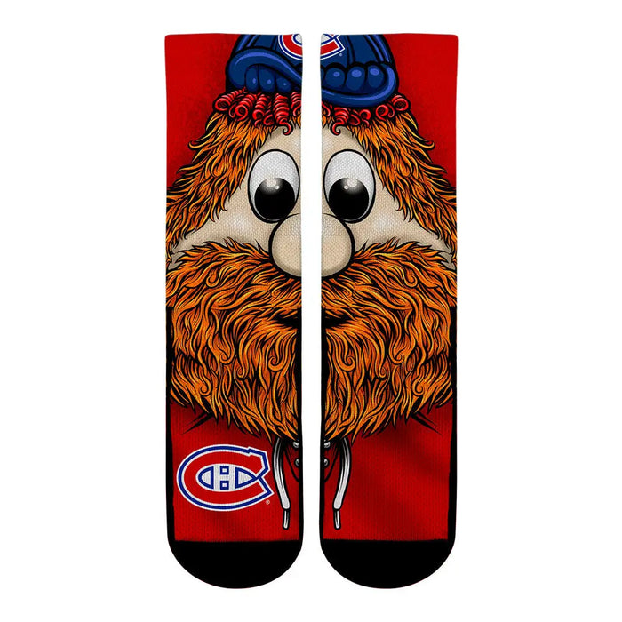 Montreal Canadiens - Split Face Mascot by Rock 'Em Socks