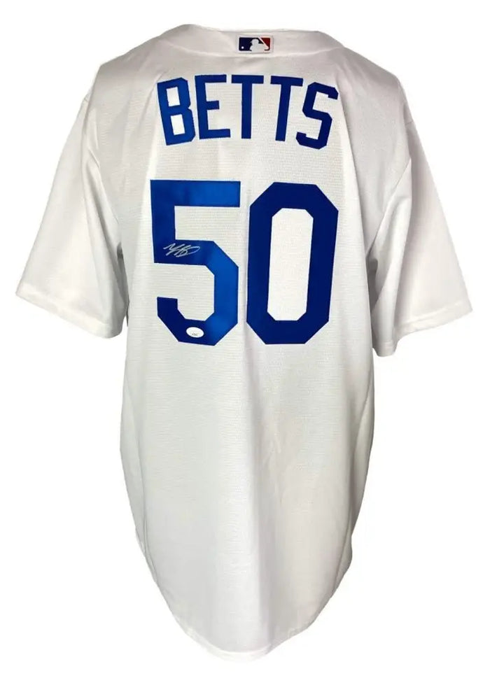 Mookie Betts Signed Dodgers Nike Jersey (JSA) by Price Is Right Miami