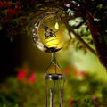 Moon Fairy Solar Wind Chimes Outdoor by DailySale