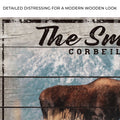 Moose Camp Sign by Tailored Canvases