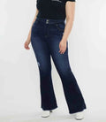 Morgan High Rise Flare Curvy Jeans -Dark Wash by Boutique 23