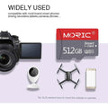 Moric 512GB Micro SD Card Fast Speed MicroSDXC UHS-I Memory Card (Refurbished) by DailySale