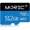 Moric 512GB Micro SD Card with Adapter Class 10 Fast Speed Memory Card (Refurbished) by DailySale