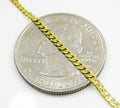 10K Gold Moricci 2MM Italian Cuban Chain Necklace by DailySale