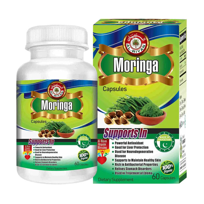 Moringa Daily Vitality Boost 60 Capsules STACK IT. SAVE MORE. STAY UP. by Adiva Naturals