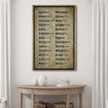 Morse Code Sign by Tailored Canvases