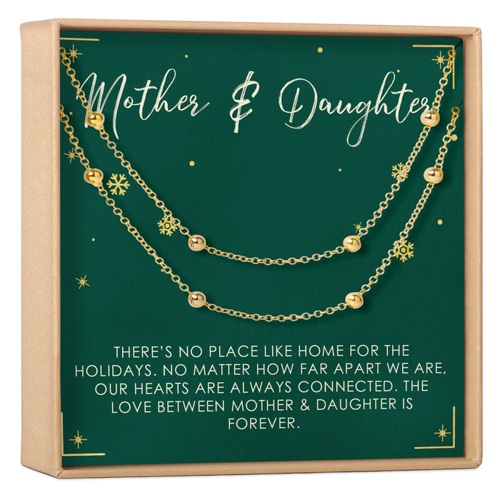 Mother & Daughter Christmas Dot Bracelet Set by Dear Ava