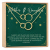 Mother & Daughter Christmas Necklace, Multiple Styles