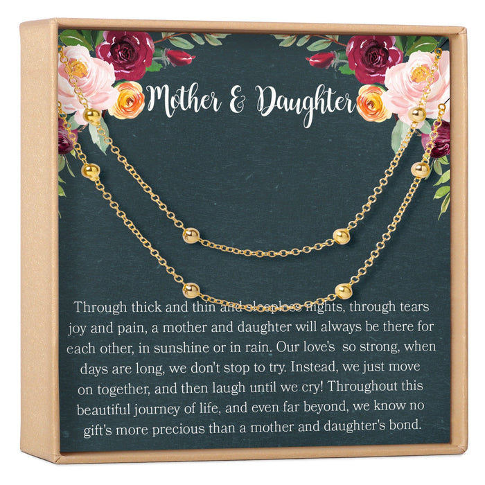 Mother & Daughter Dot Bracelet Set by Dear Ava