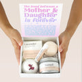 Mother & Daughter Double Circle Necklace Gift Box Set by Dear Ava