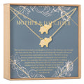 Mother & Daughter Elephant Necklace Set by Dear Ava