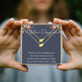 Mother & Daughter Elephant Necklace Set by Dear Ava