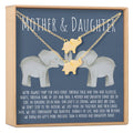 Mother & Daughter Elephant Necklace Set by Dear Ava