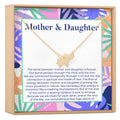 Mother & Daughter Elephant Pendant Necklace by Dear Ava