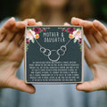 Mother & Daughter Five Circles Necklace by Dear Ava
