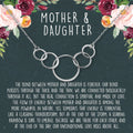 Mother & Daughter Five Circles Necklace by Dear Ava