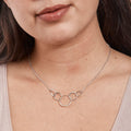 Mother & Daughter Five Circles Necklace by Dear Ava