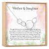 Mother & Daughter Four Circles Necklace