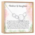 Mother & Daughter Four Circles Necklace by Dear Ava