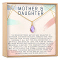 Mother & Daughter Gemstone Necklace by Dear Ava