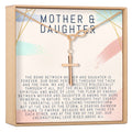 Mother & Daughter Infinity Cross Necklace by Dear Ava