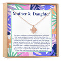 Mother & Daughter Lotus Necklace by Dear Ava