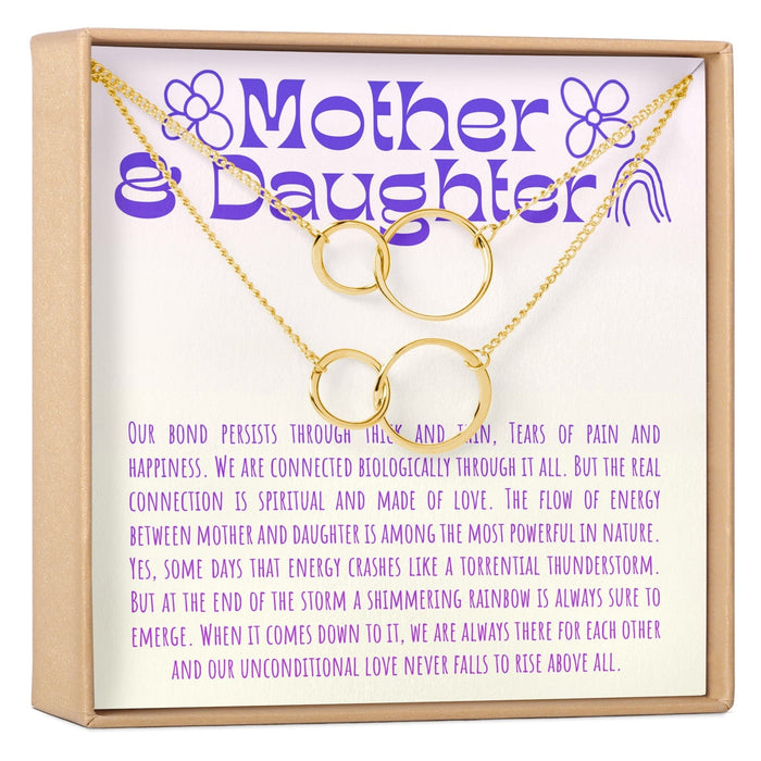 Mother & Daughter Necklace by Dear Ava