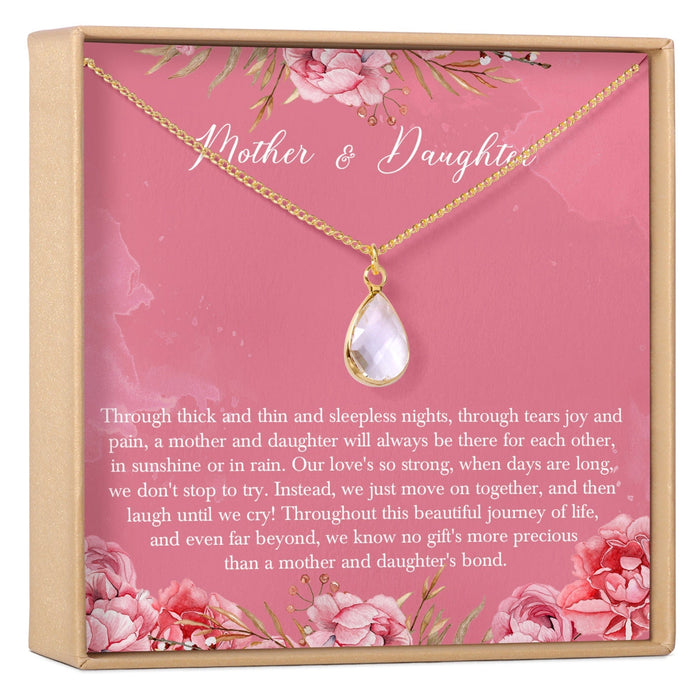 Mother & Daughter Necklace by Dear Ava