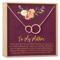 Mother & Daughter Necklace by Dear Ava