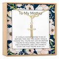 Mother Infinity Cross Necklace by Dear Ava