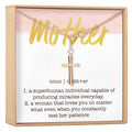 Mother Infinity Cross Necklace by Dear Ava