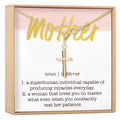 Mother Infinity Cross Necklace by Dear Ava
