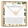Mother of the Bride Compass Necklace