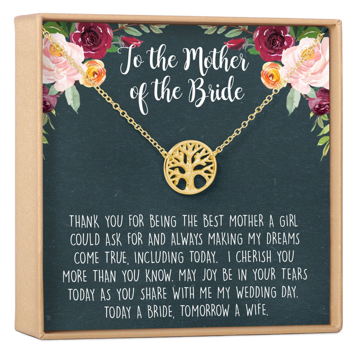 Mother of the Bride Necklace by Dear Ava