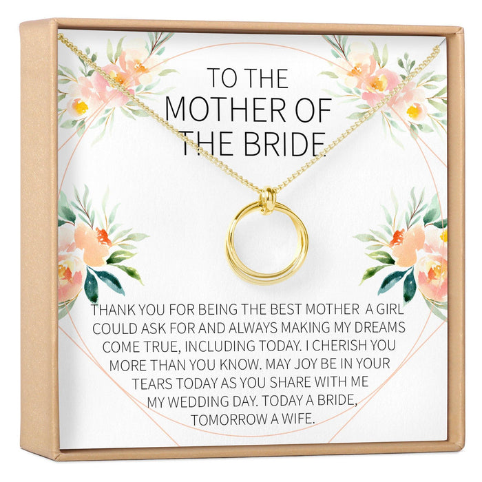 Mother of the Bride Necklace by Dear Ava