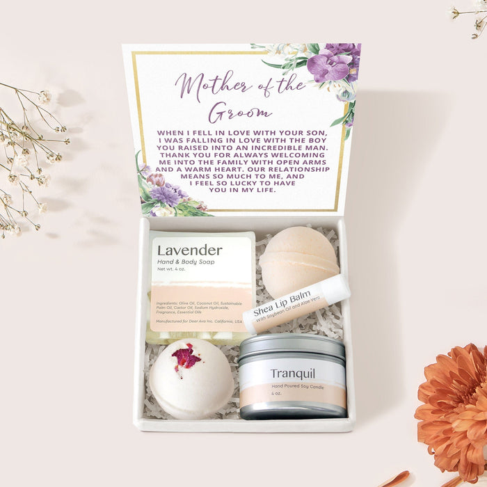 Mother of the Groom Spa Gift Box by Dear Ava