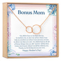 Mother's Day Double Circles Necklace by Dear Ava