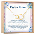Mother's Day Double Circles Necklace by Dear Ava