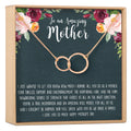 Mother's Day Gift From Husband Double Circles Necklace by Dear Ava