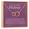 Mother's Day Gift From Husband Double Circles Necklace