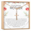 Mother's Day Gift From Husband Infinity Cross Necklace by Dear Ava