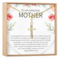 Mother's Day Gift From Husband Infinity Cross Necklace by Dear Ava