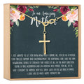 Mother's Day Gift From Husband Infinity Cross Pendant Necklace by Dear Ava
