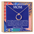 Mother's Day Linked Circles Necklace by Dear Ava