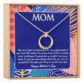 Mother's Day Linked Circles Necklace by Dear Ava
