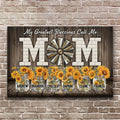 Mother's Day My Greatest Blessings Call Me Mom by Tailored Canvases